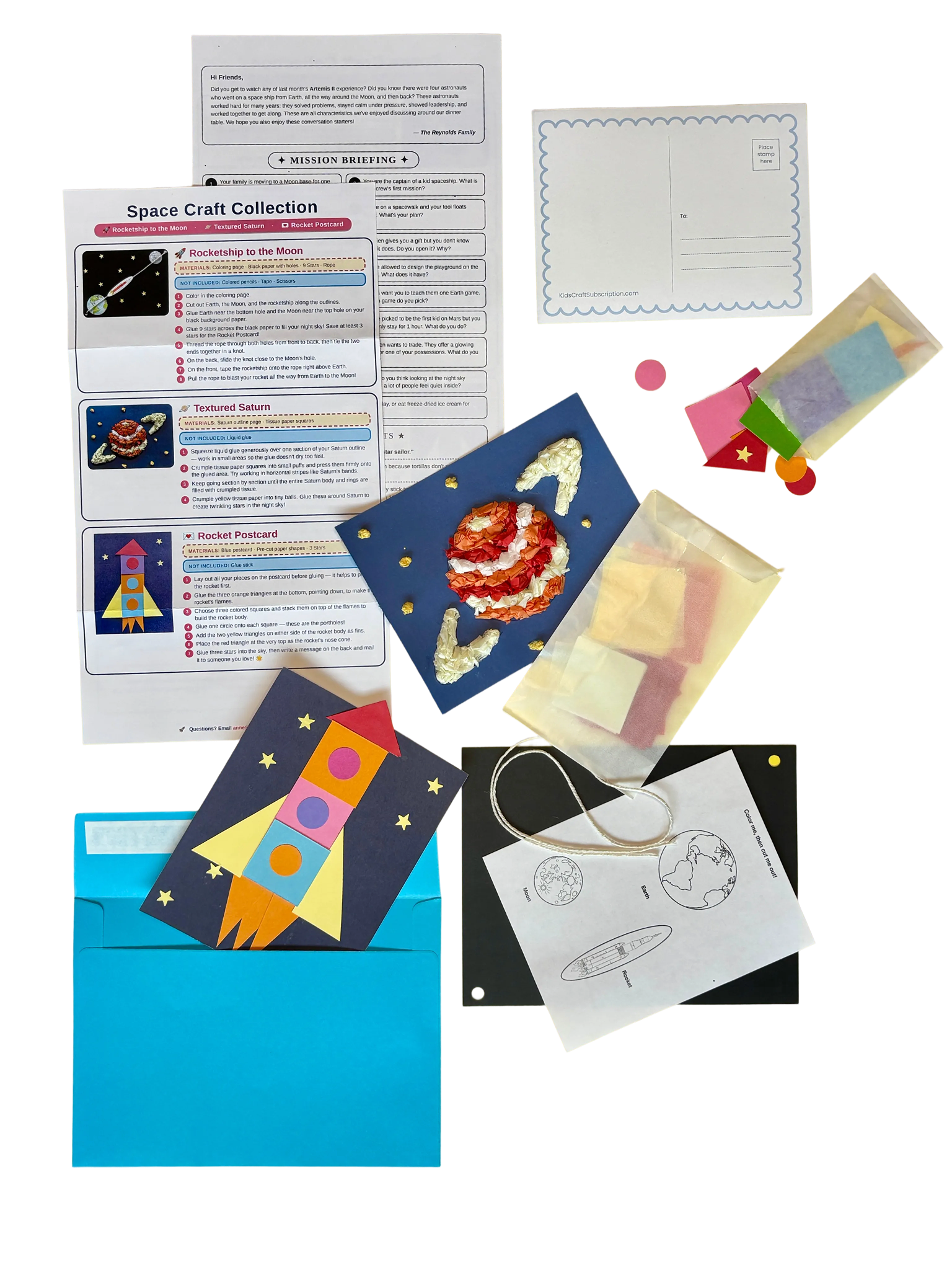 Space Kids Craft Kit